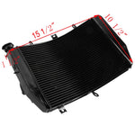 Motorcycle Radiator Cooling Cooler Fit For Suzuki GSXR600 GSXR 600 2004-2005 2004 K4 Black