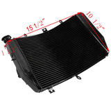 Motorcycle Radiator Cooling Cooler Fit For Suzuki GSXR600 GSXR 600 2004-2005 2004 K4 Black