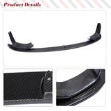 Carbon Fiber Car Front Bumper Lip Splitters for BMW F80 M3 F82 F83 M4 2014-2019 Car Front Racing Spoiler Body Kits FRP 3PCS