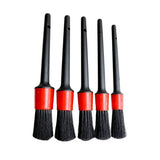 Car Detailing Brush 5pcs Auto Cleaning Car Cleaning Detailing Set Dashboard Air Outlet Clean Brush Tools Car Wash Accessories