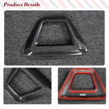 DRY Carbon Fiber Rear Tail Light Lamp Cover Trim Kit for Toyota Supra GR A90 MK5 2019-2024 Car Exterior Brake Light Stickers