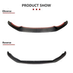 Carbon Fiber Car Front Bumper Lip Splitters for BMW F80 M3 F82 F83 M4 2014-2019 Racing Front Lip Spoiler