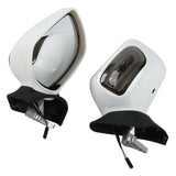 Motorcycle Rear View Mirrors LED Turn Signals For Honda Goldwing1800 GL1800 F6B 2013-2017