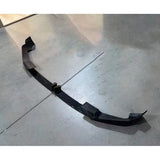 ABS Carbon Look Front Bumper Lip Guard Chin Spoiler For BMW X5 G05 LCI M Sport 2023+ Body Kit Splitter Cover Car Accessories