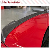 Car Rear Spoiler for BMW 3 Series BMW 3 Series F30 F35 F80 M3 Sedan 2012-2019 Dry Carbon Rear Trunk Spoiler Boot Lip Wing Lip