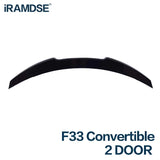 Spoiler for BMW 4 Series F36 F33 Carbon Fiber 4 2 Door Gran Coupe Convertible 2014-2019 Rear Ducktail Wing Trunk Accessories