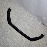 Car Front Bumper Lip Body Kit Spoiler Splitter Bumper Canard Lip Splitter For VW Polo MK6 GTI MPI TSI TGI 2017-2021 Tuning Black