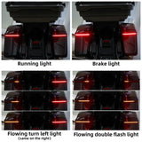 Motorcycle LED Saddlebag Run Brake Turn Lamp Lights For Harley Touring 2014-2023