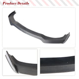 Carbon Fiber Car Front Lip Spoiler Splitters for Infiniti Q50 Sport Sedan 4 Door 201-2022 Car Front Chin Spoiler Lip Splitters