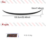 Carbon Fiber Rear Trunk Racing Spoiler Boot Lip Wing For BMW 6 Series G32 GT 640i 2017-2022 Car Rear Boot Lid Spoiler Wing Lip