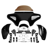 Batwing Fairing Windshield For Harley Softail Deluxe Fatboy Heritage Classic Honda Shadow ACE VT1100C2 95–00 Yamaha V Star 1100
