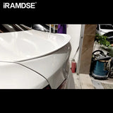 Glossy Black Spoiler for BMW G30 5 Series 2018 To 2022 Year Rear Ducktail Wing Decoration Type MX Accessories