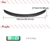 Carbon Fiber Rear Trunk Racing Spoiler Wing For Alfa Romeo Giulia 2015-2017 Car Rear Tail Trunk Boot Lip Wing Spoiler Sticker