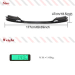 Carbon Fiber Car Front Bumper Lip Spoiler Car Front Bumper Racing Chin Lip Spoiler Fit for BMW 5 Series F10 M5 Sedan 2011-2016