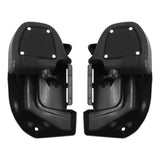 Carbon Fiber Lower Vented Leg Fairing Glove Box For Harley Touring Road King Glide 1983-2013