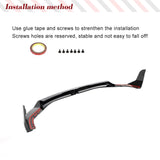 Dry Carbon Fiber Car Front Bumper Lip Spoiler for BMW G80 M3 G82 g83 M4 2020-2022 Front Bumper Lip Splitters Aprons Guard 3PCS