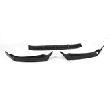 Carbon Fiber/FRP Car Front Bumper Lip Spoiler Splitters Protector for Audi A4 B9 SLINE /S4 Sedan 4 Door 2017-2020 3PCS Body Kits