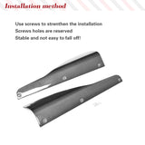 Carbon Fiber / FRP Side Skirts Splitters Cupwings Winglets Canards Apron For BMW 2 Series F87 M2 M2C Competition 2016 - 2020