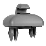 2Pcs Car Sun Visor Clip Gray Interior Hanger Hook Clip Bracket for Audi A1 A3 S3 A4 S4 Allroad A5 S5 Q3 Q5 8U0857562A Grey