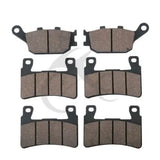 6 PCS Motorcycle Rear Front Brake Pads For HONDA CBR 600 F4 F4i Sport CBR 929 RR-FIREBLADE CBR900 RR VTR 1000 SP-1 (SP45)