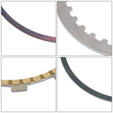 Clutch Pressure Plate Friction Steel Clutch Plates Set For Harley Touring 2011-2016 Road King Electra Streer Glide Motorcycle