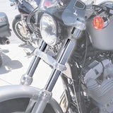 39mm Upper Fork Tube Front Shock Absorber Cover Fit For Harley Sportster XL 883 1200