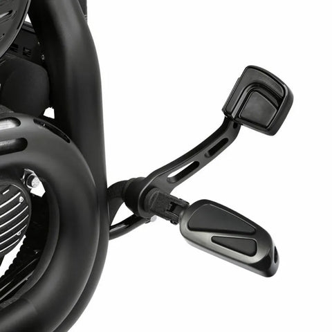 Motorcycle Male Mount-Style Footpeg Footrest For Harley Touring Road Street Glide Sportster 883 1200 with Diameter 11mm