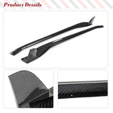 Prepreg Dry Carbon Car Side Skirts Extensions Lip Splitters Spoiler For Porsche 911 Turbo S 2019-2023 Car Door Guard Body Kit