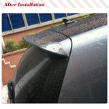 For Volkswagen VW Golf 6 VI MK6 Base 2010-2013 Real Carbon Fiber Roof Spoiler Rear Window Lip Visor Wind Spoiler Wing