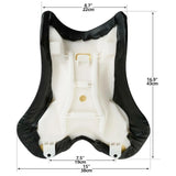 Motorcycle Black Front Rider Driver Seat Cushion For Yamaha YZF R1 YZFR1 2004-2006 2005 2 Style