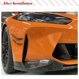 Dry Carbon Fiber Car Front Bumper Canards Splitters Trims for BMW G80 M3 G82 G83 M4 2021 2022 Car Front Bumper Canard