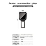 Car Seat Belt Extension Shoulder Straps Extender Button Universal for Tesla Porsche Mercedes Benz Car Interior Accessories