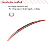 Carbon Fiber Spoiler for BMW X4 X4M G02 F98 2019-2020 Sport Utility Trunk Lip Spoiler Rear Wing HighKick Spoiler Body Kits