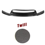 For BMW E70 X5M E71 X6M Bumper 2008 - 2013 Car Front Bumper Lip Spoiler Splitters Carbon Fiber Twill Weave Straight Weave FRP