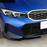 Dry Carbon Fiber Front Lip Spoiler MP style Side Bumper Splitter for BMW 3 Series G20 G28 LCI 2023