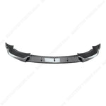 Car Front Bumper Splitter Lip Spoiler Diffuser Guard Body Kit Cover For BMW X6 G06 M-Sport 2019-2022 Pre-facelift Gloss Black
