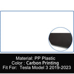 For Tesla Model 3 2019 2020 2021 2022 2023 Car Front Bumper Splitter Lip Chin Spoiler Body Kit Diffuser Protector Guard