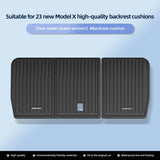 For Tesla Model X Floor Mats TPE Waterproof Wear-resistant Foot Pads Car Interior Accessories Front And Rear Trunk Mat