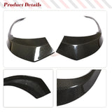 Car Front Bumper Canards for Mercedes Benz C217 S500 S550 Sport 2015-2017 Carbon Fiber Front Bumper Air Fender Vent Fins Trims