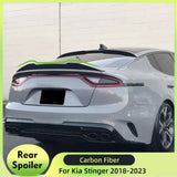 Carbon Fiber Rear Spoiler Wing for Kia Stinger 2018-2023 Rear Trunk Boot Racing Spoiler Wing Car Body Kits Rear Wing Lips