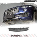 Carbon Fiber Car Front Bumper Lip Spoiler Splitters for Maserati Levante SUV 2016-2019 Car Front Racing Spoiler Body Kits