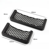 Multifunctional Cell Phone Storage Mesh Pocket Car Miscellaneous Storage Bag Creative Storage Box Car Interior Supplies