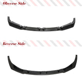 Carbon Fiber Front Bumper Lip Splitters For BMW X3M X4M F97 F98 LCI 2019-2022 Car Front Bumper Lip Chin Spoiler Splitters Guard