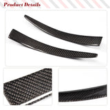 For BMW F80 M3 F82 F83 M4 2014 - 2018 Carbon Fiber Front Bumper Moulding Trims Decoration Carbon Fiber / FRP 2PCS/SET Canards