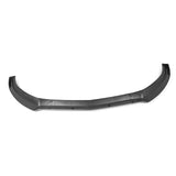 Car Front Bumper Lip Cover Trims For Mercedes Benz C-Class W205 C180 C250 C300 C400 2015 2016 2017 2018 Carbon Fiber Pattern ABS