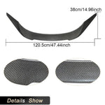 Car Rear Trunk Spoiler Carbon Fiber for Toyota Supra A90 A91 Coupe 2019-2024 Rear Spoiler Duckbill Boot Lid Wing Lip Body Kit