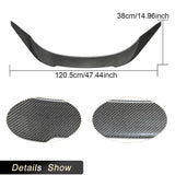 Car Rear Trunk Spoiler Carbon Fiber for Toyota Supra A90 A91 Coupe 2019-2024 Rear Spoiler Duckbill Boot Lid Wing Lip Body Kit