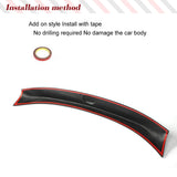 Carbon Fiber Trunk Spoiler for Lexus 2014-2020 IS200t IS250 IS300 IS350 is F 2013-2014 Rear Boot Lid Duckbill Highkick Wing Lip