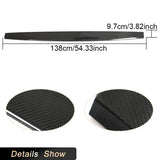 Dry Carbon Car Center Console Dashboard Panel Cover Trim For Tesla Model 3 Y 2021-2023 Center Console Dashboard Panel Car Trim