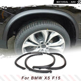 For BMW F15 X5 SUV 4 Door 2014 2015 2016 PP Car Side Wheel Arch Fender Flares Mudflap Trims